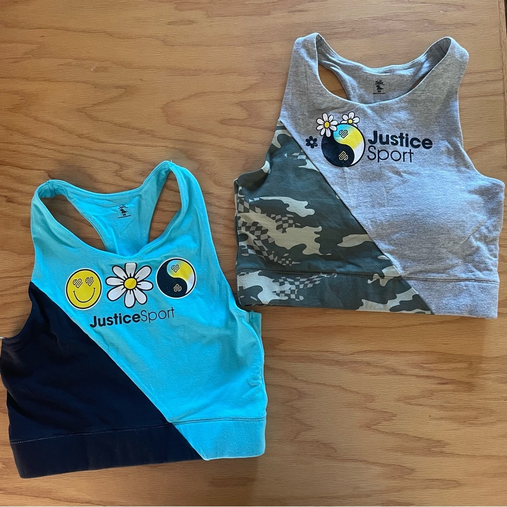 Justice Girls size 36 Sports Bras (2)